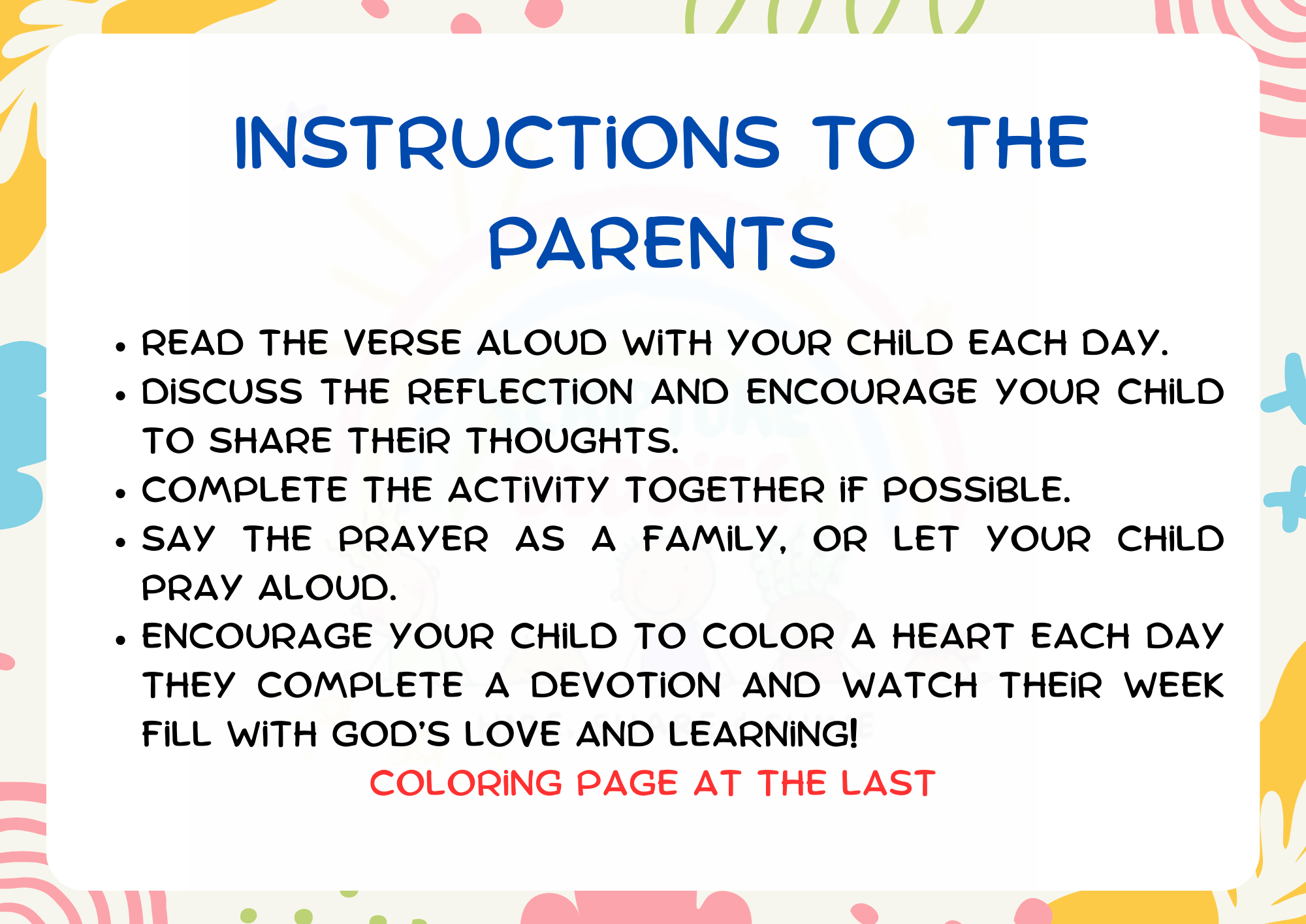 Scripture Buddies 7-Day Kids Daily Devotional