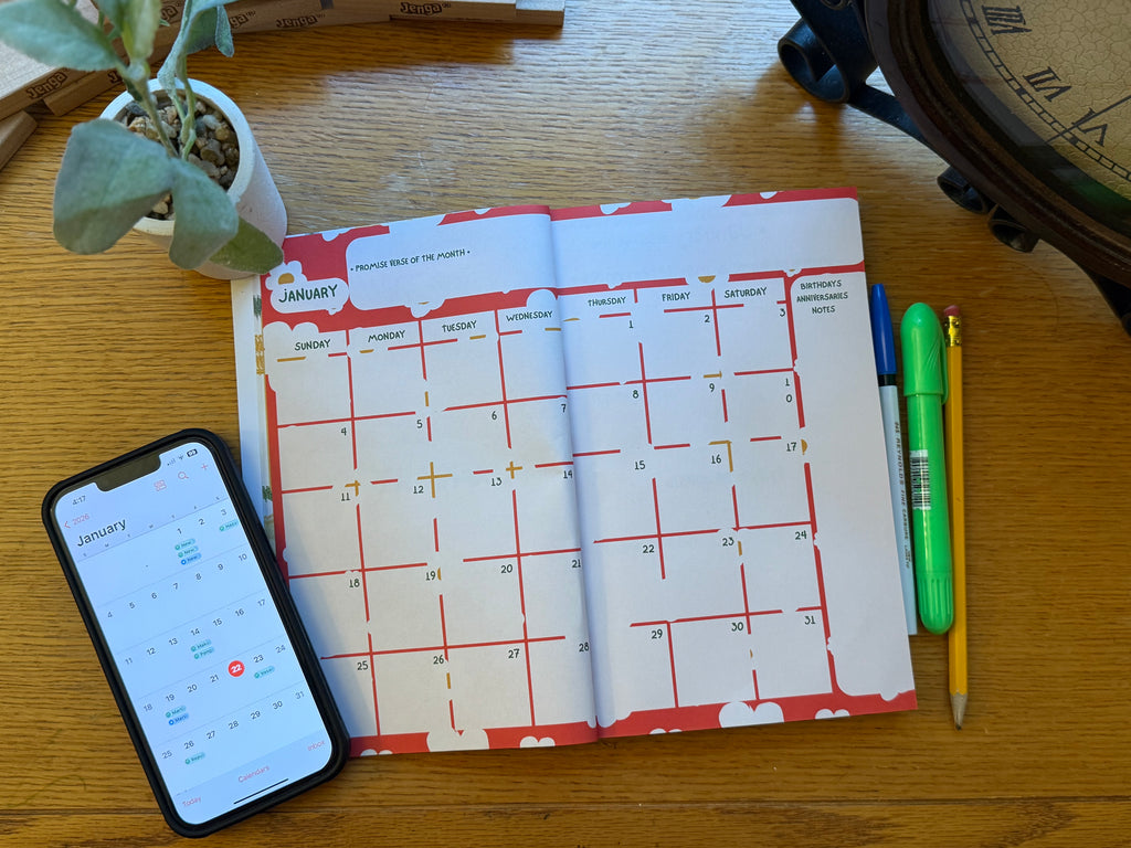 2026 Rooted in Faith Daily Planner