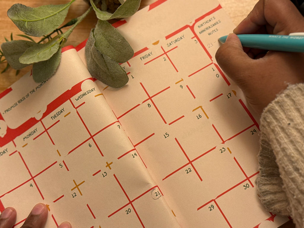 2026 Rooted in Faith Daily Planner